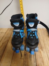 DIKASHI Roller Skates for Boys - Size Large Roller Skates w/ Light Up Wheels