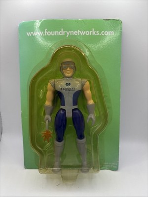 Foundry Networks Corporate Promo Action Figure Sealed Trade Show Exclusive