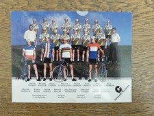 cyclisme carte équipe Renault Elf cycles Gitane 1981