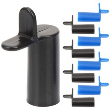 10Pcs Reusable Pool Cue Bridge Heads Portable Lightweight Plastic Cue Rack
