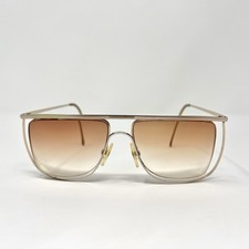 MARCHON AVIATOR FULL RIM DESIGNER EYEGLASSES FRAMES 57-16-140 JAPAN 111299