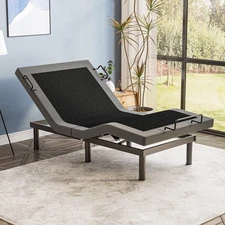 Verinch Power Adjustable Bed Frame Upgrade Metal Bed Base Remote Dual Motor TXL