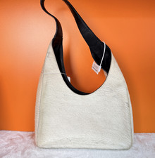 Prada Vintage White Pony Hobo Shoulder Bag DX372 @pre-verified by eBay 26.06.18