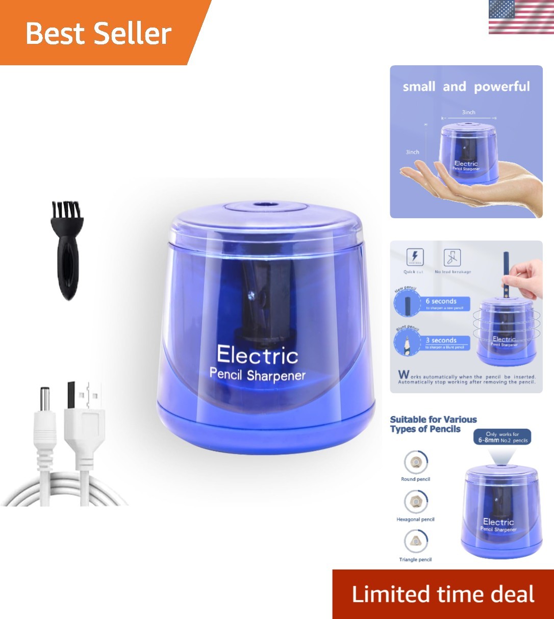 Sharpener - Automatic & Portable For All Pe...