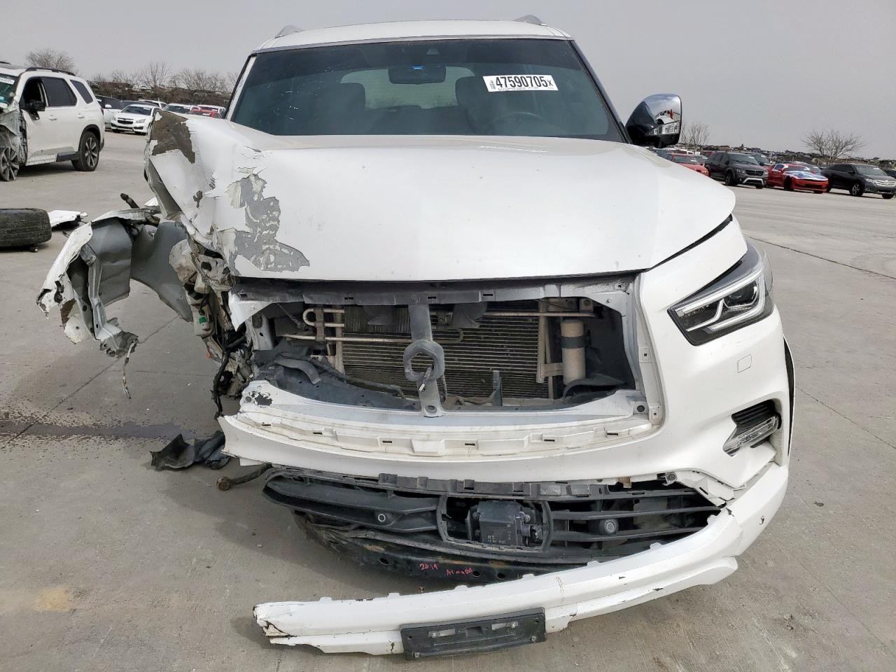 Used A/C Compressor fits: 2021 Infiniti QX80  Grade B