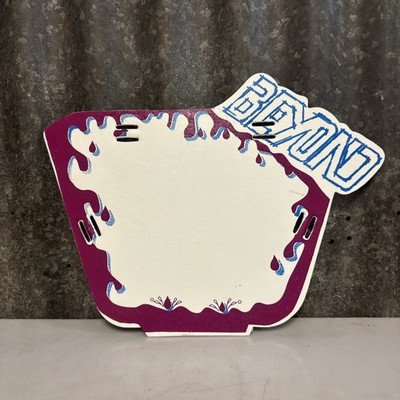 BEYOND BMX Racing Australian Vintage Number Plate old school 90s NOS