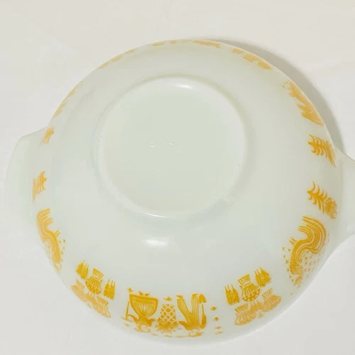 Vintage Pyrex Amish Butterprint Orange Pumpkin #441-#444 RARE! Set - Picture 5 of 23
