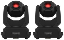  2 Chauvet DJ Intimidator Free Spot 60 ILS Wireless Battery Moving Head Lights