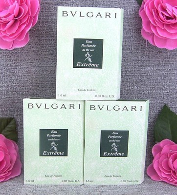 BVLGARI Eau Parfumee Au the Vert EXTREME Eau de Toilette 4,8 ml   (3 x 1,6 ml)