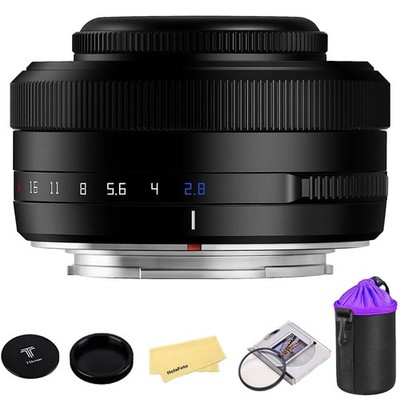TTARTISAN AF 27mm f2.8 APS-C Frame Ultra-Compact Pancake Lens for Fuji X Mount