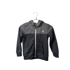   Hurley Boys Zip-Up Hoodie  Size 6  Gray  Excellent Condition  