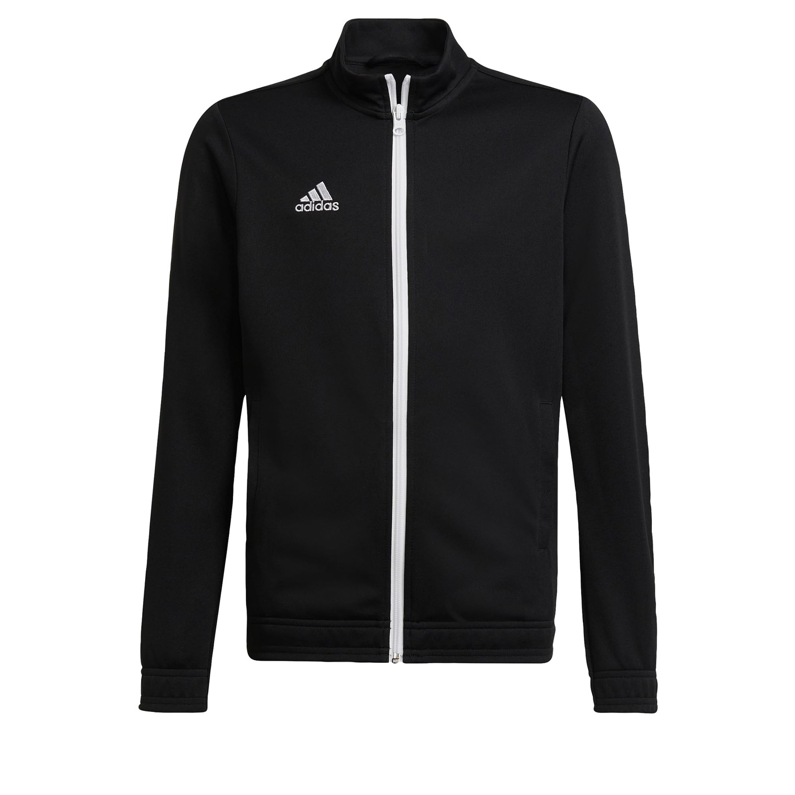 Adidas Entrada 22 Track Jacket, Giacca Unisex-Bambini, Black, 7-8 Years