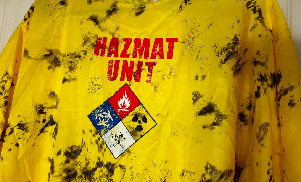 InCharacter Hazmat Peligro Mono Halloween Zombie Disfraz Niño XL 14/16 Foto 3 de 4