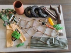 Vintage G.I. JOE ADVENTURE TEAM 1973 Training Center Tower Parts Lot