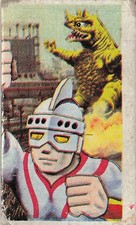 Ultraman Hero Kaiju Monster Tetsuryu Kobato Dan Menko Card Japanese Vintage