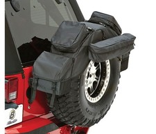 Bestop 54133-35 RoughRider Spare Tire Organizer 30-33"Tire for 87-95 Wrangler YJ
