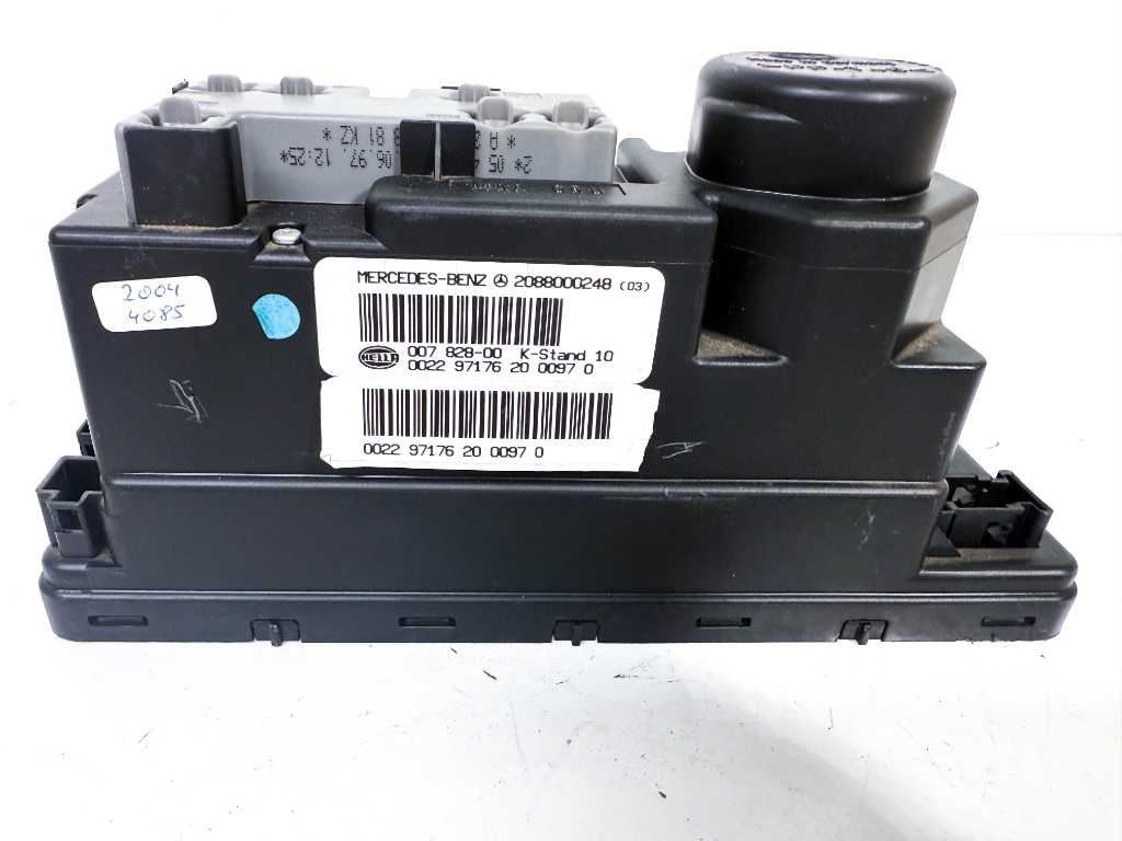 96-03 Mercedes W210 W208 Central Locking Vacuum Pump Motor 2088000248 OEM