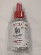 Thayers Rose Petal Witch Hazel Travel Size Face Mist, 3 oz