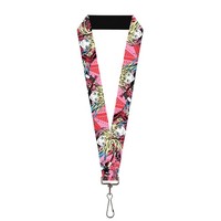 Buckle-Down Dc Comics Lanyard, Harley Quinn Puddin Poses Anime Graph (Us Import)