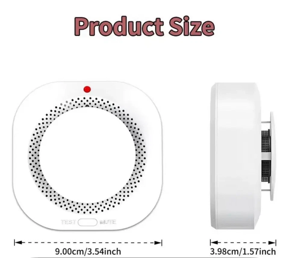 Pack de 6 Detectores de Humo Alarma Original Nuevo Foto 2 de 4