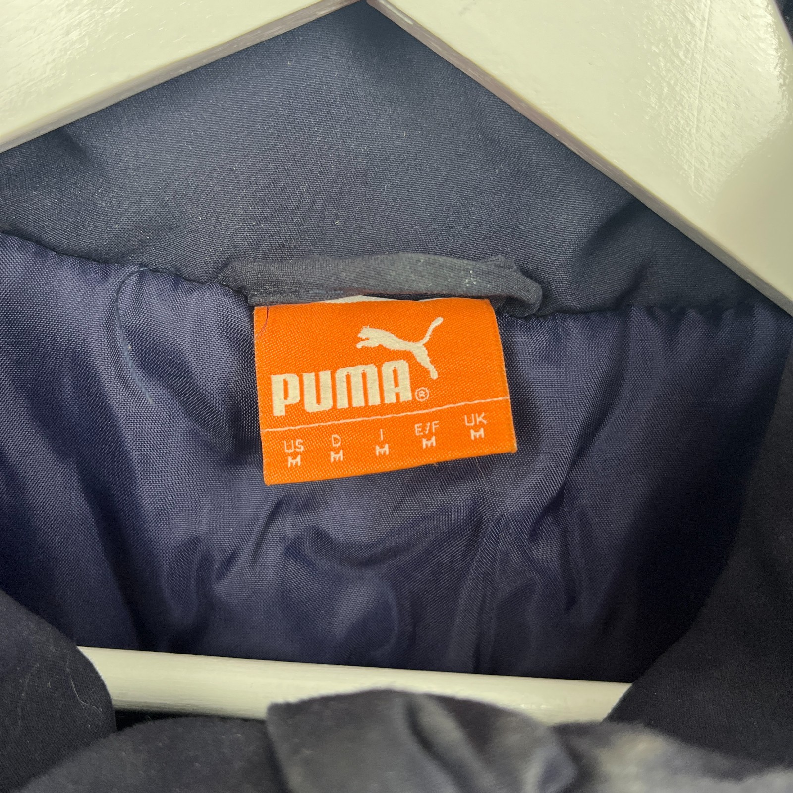 Tottenham Hotspur Jacket Mens Medium PUMA Blue Bench Manager Staff 2009/2010 image 6