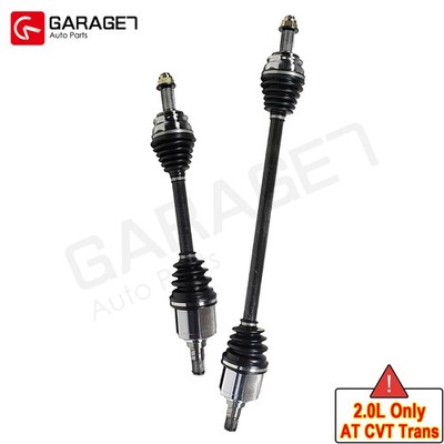 For Jeep Patriot Compass Caliber 2.0L Auto CVT Trans Front Pair CV Axle Assembly