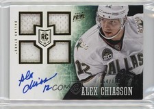 2013-14 Panini Prime Rookie 164/199 Alex Chiasson #143 Patch Auto n1u