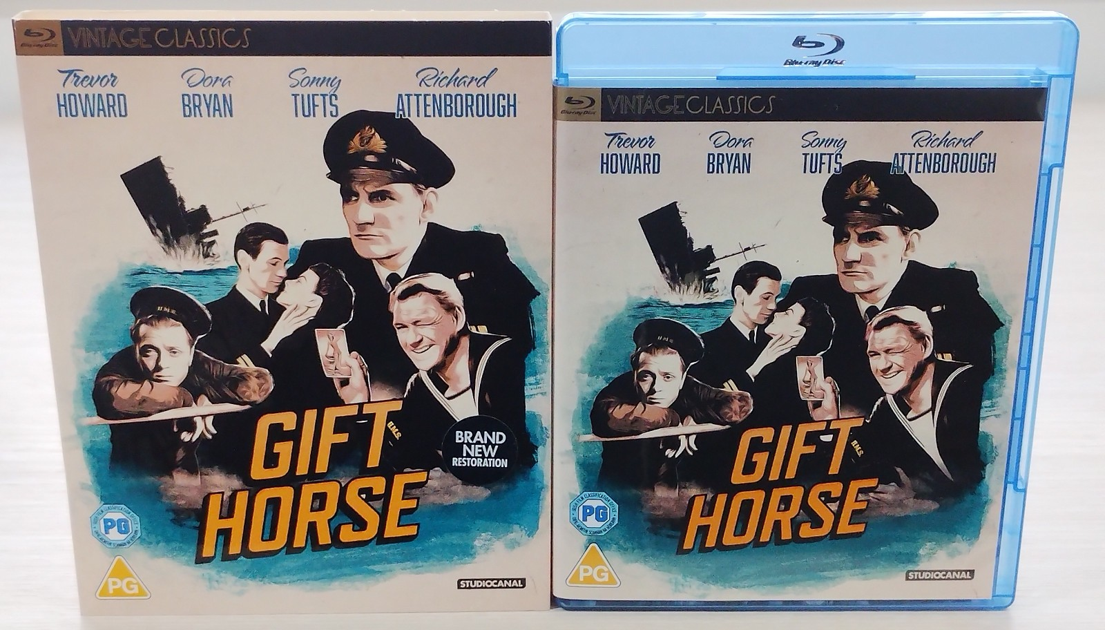 Gift Horse Blu-Ray In Mint Condition Vintage Classics