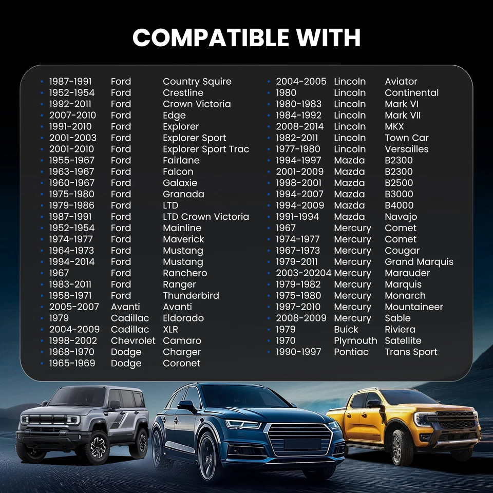 (2) 2" Hubcentric 5x4.5 5x114.3 Wheel Spacers for 1960-1967 Ford Galaxie - Image 3 of 4