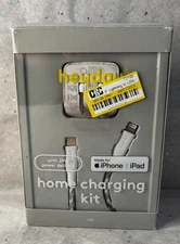 Heyday Home Charging Kit, 20W power delivery, compatible with USB-C and iphone,
