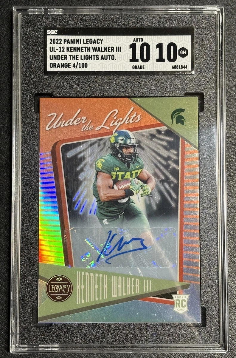 Kenneth Walker Ⅲ NFL　panini カード サイン Kenneth Walker III Trading Cards for sale | eBay