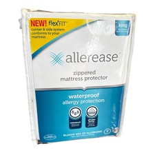 AllerEase King Zippered Waterproof Mattress P...