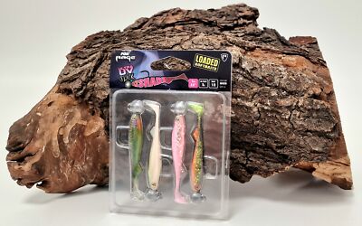 Fox Rage Ultra UV Slick Shad Loaded Lure Pack 7cm 5g Gummifisch To Go Köderset