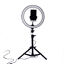 thumbnail 3  - 10&#034; LED Ring Light Lamp Phone Selfie Camera Studio Video Dimmable Tripod Stand