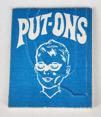 1973 Premium Cracker Jack Prize Disguise Kit Put-Ons Glasses Patch and Mole Toy