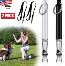 2PCS Silent Dog Whistle A Dog Stop Barking Whistle used for Recall Dog Whistles
