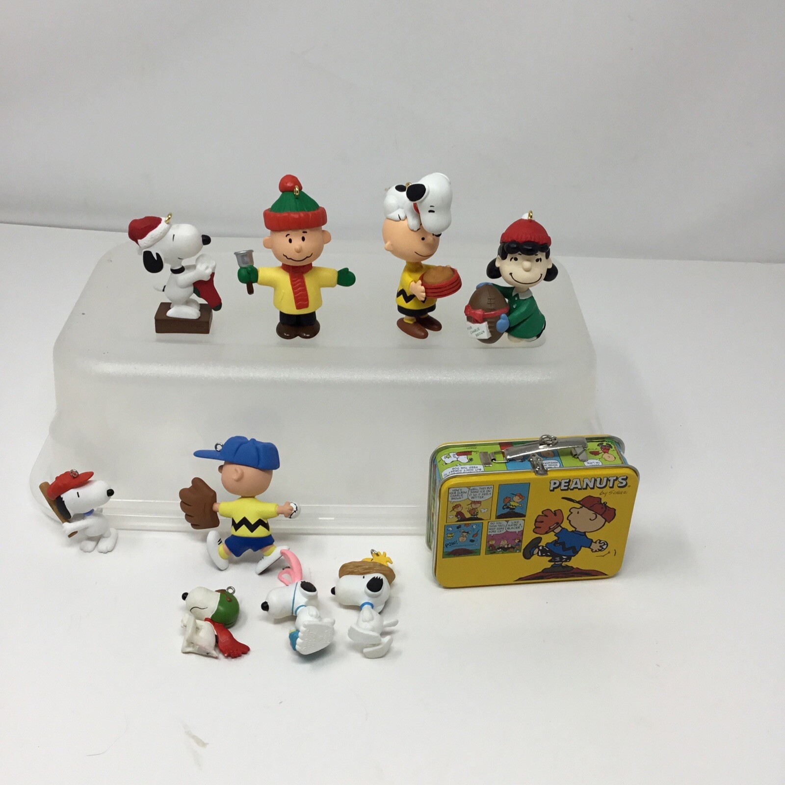 Hallmark Keepsake Peanuts Gang Christmas Ornaments lot of 11 No Boxes Snoopy eBay