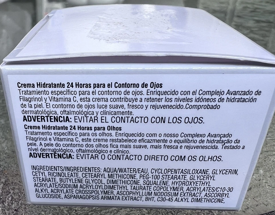 Crema de ojos Elizabeth Arden Perpetual Moisture 24 0,5 FL OZ 15 ml NUEVA Foto 4 de 4