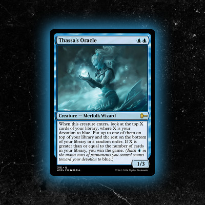 Thassa's Oracle - Custom Magic: The Gathering Card - High-Quality