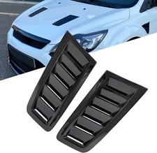 Universal bonnet vents Hood Trim Glossy black For Ford Focus RS ST MK2 style AE
