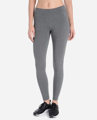 Size 3X ~ Danskin Ankle Length Grey Mid Rise Leggings ~ Cotton Blend NWT