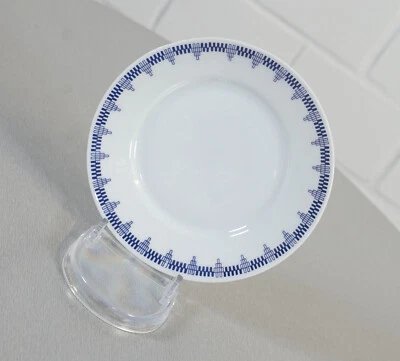 Soucoupe en porcelaine Rosenthal R. C. Kronach pour soupe Ø 15,5 cm vers 1910 - Photo 1/4