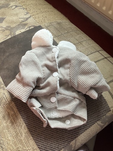 Cordroy Coat For Dogs - Picture 2 of 2