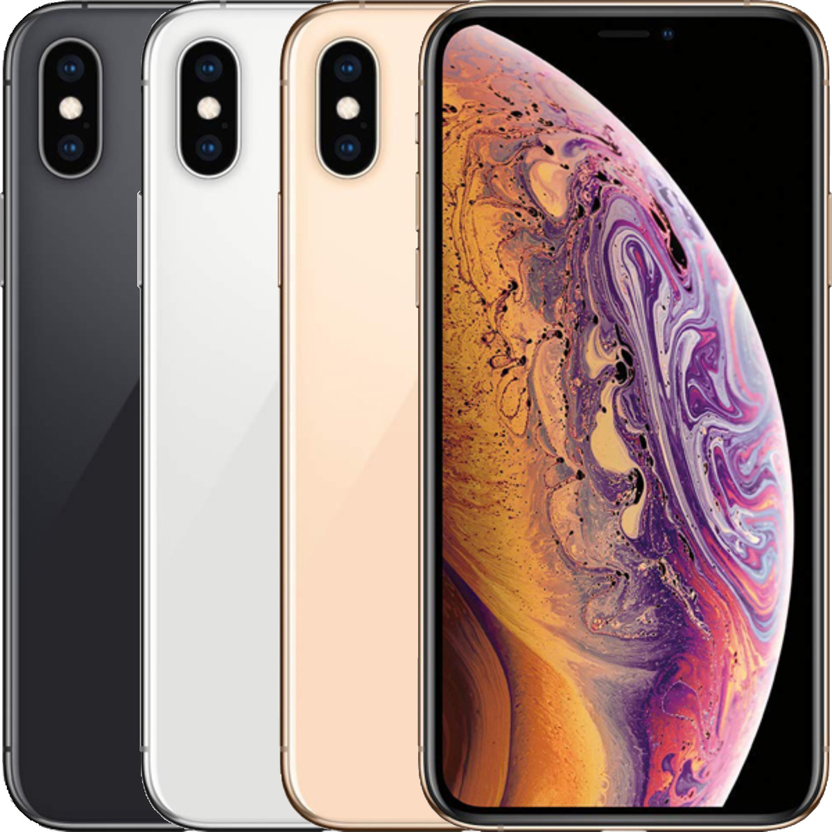 Apple iPhone XS 64GB 256GB 512GB Unlocked Space Grey,Silver,Gold Good  Condition