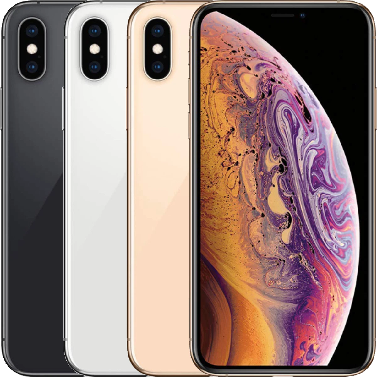 Apple iPhone XS 64GB 256GB 512GB Unlocked Space Grey,Silver,Gold