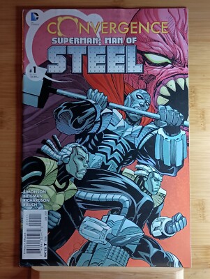 2015 DC Comics Convergence Superman Man of Steel 1 Walter Simonson Cvr A Variant