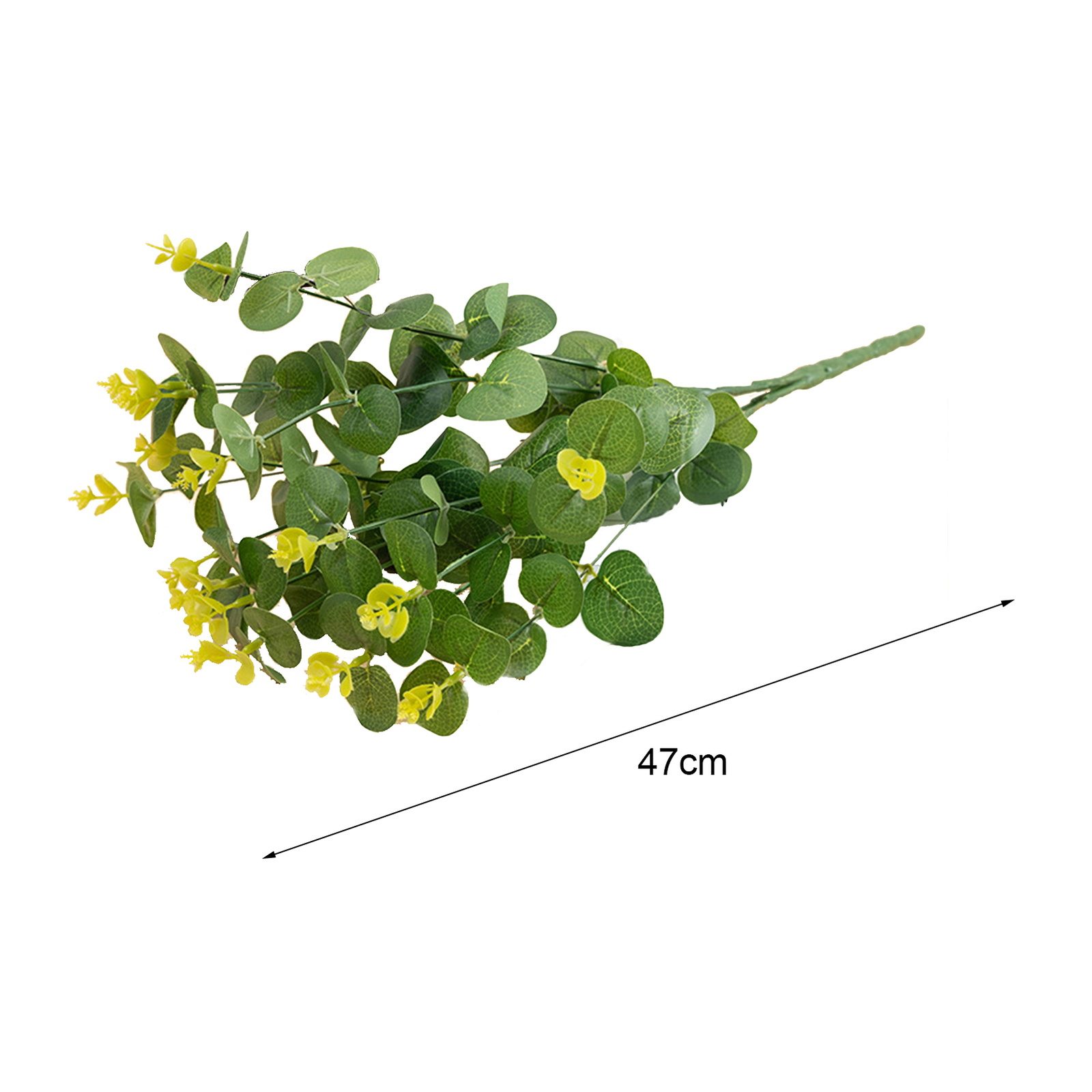 Fake Plant Flexible Diy Flower Arrangement Fake Eucalyptus Leaves Stem