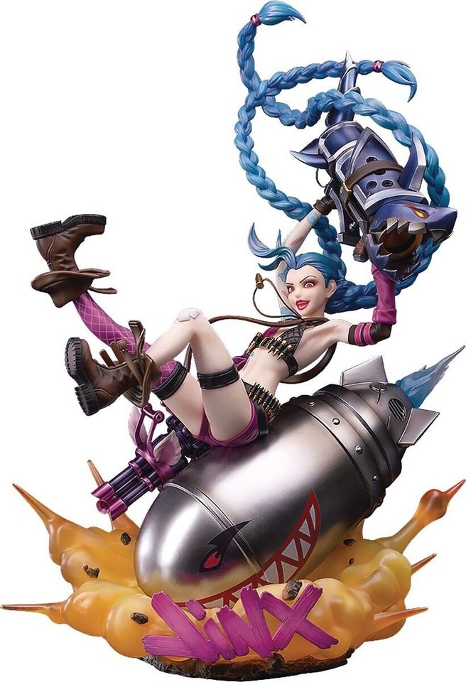 myethos League of Legends Jinx フィギュア Myethos League of Legends Jin/7 scale ABS&PVC Painted Figure
