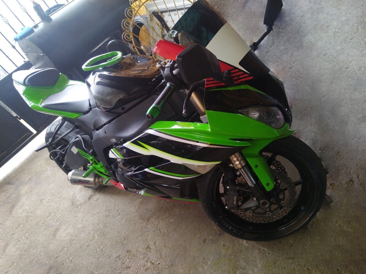 .さま専用 Fairings 2009-2012に適したグリーンブラックレッドフェアリング