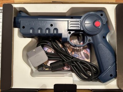 Manette KONAMI Hyper Blaster SLPH-00014 Guncon PlayStation Manette KONAMI Hyper Blaster SLPH-00014 Guncon PlayStation